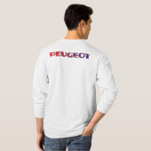 Peugeot cool Retro Sweatshirt T-Shirt (Schwarz voll)