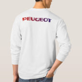 Peugeot cool Retro Sweatshirt T-Shirt (Rückseite)