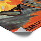 Peugeot Cycles - Vintages Fahrradposter Poster (Ecke)