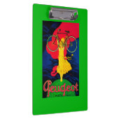 Peugeot-Fahrrad Vintages PosterEurope Klemmbrett (Rechts)