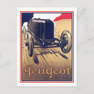 Peugeot Postkarte