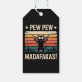 Pew Pew Hurensöhne Geschenkanhänger (Vorderseite)