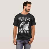 Pew Pew Life Funny Gamer-Geschenk T-Shirt (Vorne ganz)
