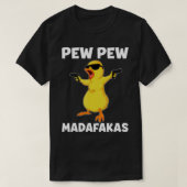 Pew Pew Madafakas Chicken Crazy Chick Pew Pew Love T-Shirt (Design vorne)