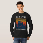 PEW PEW MADAFAKAS MOPS T-Shirt (Vorne ganz)