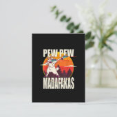 Pew Pew Madafakas Pew Madafakas Goat Einladung (Stehend Vorderseite)