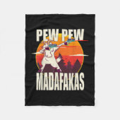 Pew Pew Madafakas Pew Madafakas Goat Fleecedecke (Vorderseite)