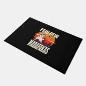 Pew Pew Madafakas Pew Madafakas Goat Fußmatte (Schrägansicht)