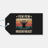 Pew Pew Mistkerle Geschenkanhänger (Rückseite Horizontal)