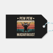 Pew Pew Mistkerle Geschenkanhänger (Vorderseite (Horizontal))