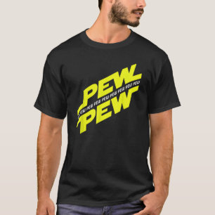 Pew Pew Sci-Fi Gamer-Geräusch für Männer, Frauen,  T-Shirt