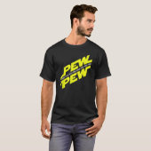 Pew Pew Sci-Fi Gamer-Geräusch für Männer, Frauen, T-Shirt (Vorne ganz)
