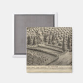 Pewaukee Obstfarm & Kinderzimmer Magnet (Vorderseite/Rückseite)