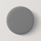 Pewter Gray Solid Color | Klassisches Elegant Button (Vorderseite)