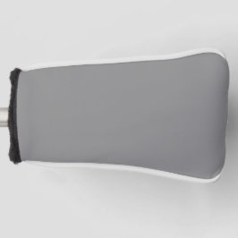 Pewter Gray Solid Color | Klassisches Elegant Golf Headcover