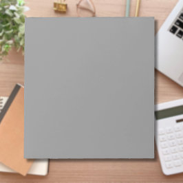 Pewter Gray Solid Color | Klassisches Elegant Notizblock