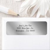 Pewter Look-Adressetiketten (Insitu)