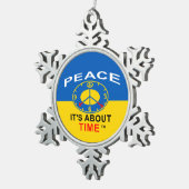 Pewter Snowflake Ornament (Rechts)