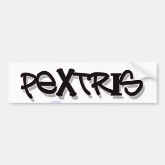 pextris Autoaufkleber (Vorne)