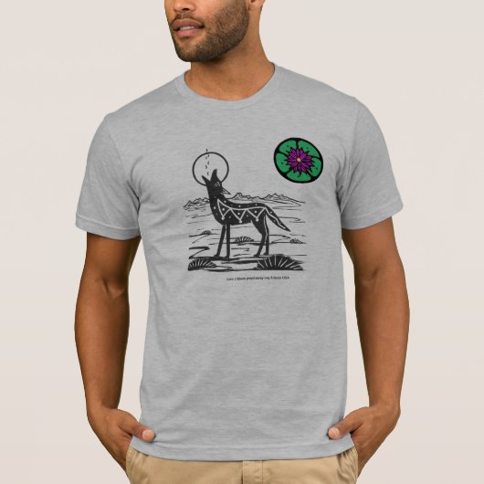 Peyote Coyote T - Shirt (Vorderseite)