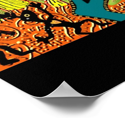 Peyote Healing (Poster) Poster (Ecke)