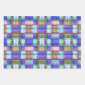 Peyote Stitch Mosaic Beading Tile Nahtlose Muster Geschenkpapier Set (Vorderseite 3)