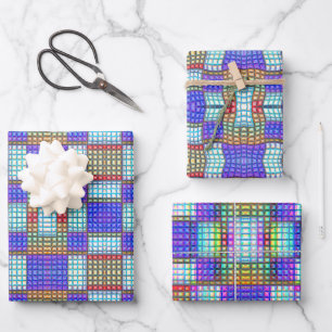 Peyote Stitch Mosaic Beading Tile Nahtlose Muster Geschenkpapier Set
