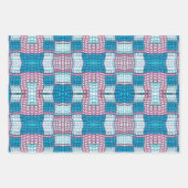 Peyote Stitch Mosaic Beading Tile Nahtlose Muster Geschenkpapier Set (Vorderseite 2)