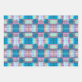 Peyote Stitch Mosaic Beading Tile Nahtlose Muster Geschenkpapier Set (Vorderseite 3)