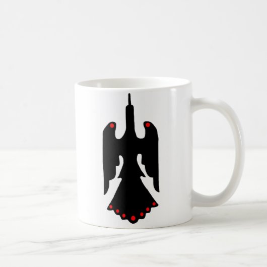 Peyote-Wasser-Vogel-amerikanischer Ureinwohner Kaffeetasse (Rechts)