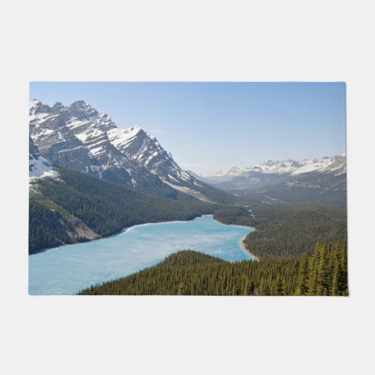 Peyto Lake - Banff National Park, Alberta, Kanada Fußmatte (Vorderseite)