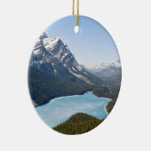 Peyto Lake - Banff National Park, Alberta, Kanada Keramik Ornament (Rechts)