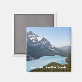 Peyto Lake - Banff National Park, Alberta, Kanada Magnet (Vorderseite/Rückseite)
