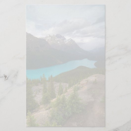 Peyto Lake Briefpapier (Vorderseite)