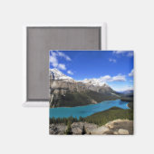 Peyto Lake, Kanadische Rockies Magnet (Vorderseite/Rückseite)