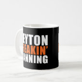 Peyton Freakin' Manning T - Shirt Kaffeetasse (Vorderseite Links)