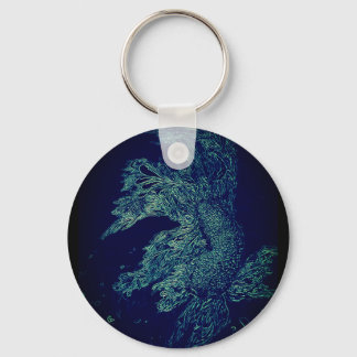 pez betta de estanque schlüsselanhänger