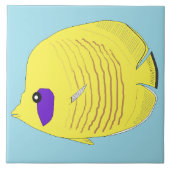 pez mariposa fliese (Vorderseite)