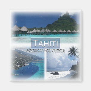 PF0022 Ozeanien, Französisch-Polynesien, Tahiti, K Magnet