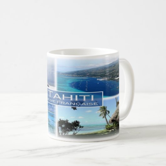 PF Polynesie Francaise - Tahiti - Kaffeetasse (VorderseiteRechts)