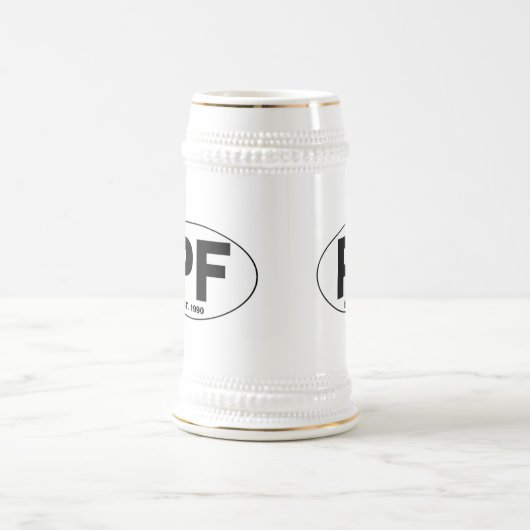 PF Stein Bierglas (Mittel)