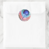 Pfacock Feather Sticker (Tasche)