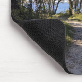 Pfad am Fluss Mousepad (Ecke)