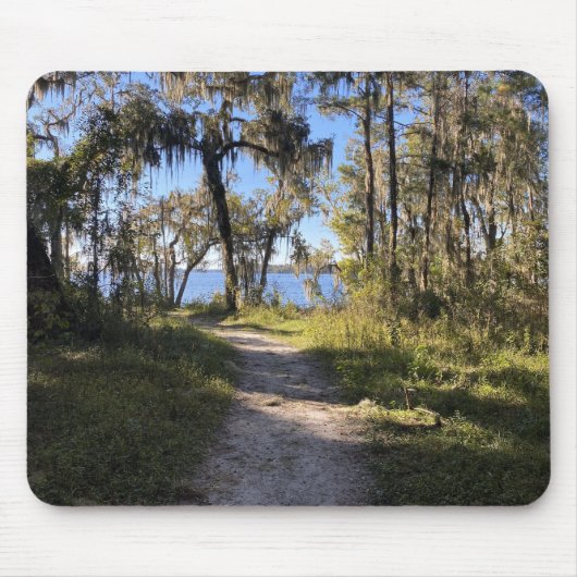 Pfad am Fluss Mousepad (Vorne)