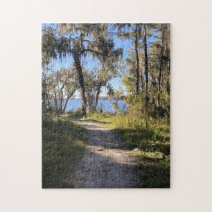 Pfad am Fluss Puzzle