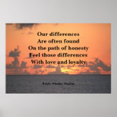 Pfad der Ehrlichkeit Poster (Vorne)