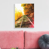 Pfad der Einsamkeit Leinwanddruck (Insitu (Wohnzimmer))