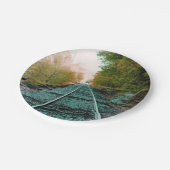 Pfad der Einsamkeit Pappteller (Schrägansicht)