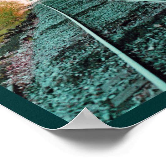 Pfad der Einsamkeit Poster (Ecke)