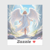 Pfad der Gnade: Engel des Friedlichen Aufstiegs Aufkleber (Blatt)